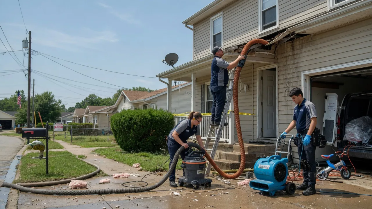 Water Damage Restoration in Otis, LA near me